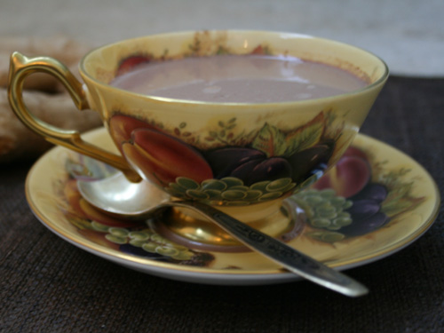 Горячий имбирный шоколад