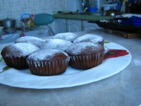 Nea - шоколадно-банановые маффины