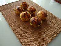 Зая - сливово имбирные маффины