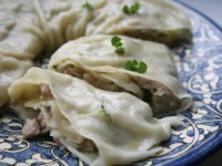 Рулет на пару с курицей